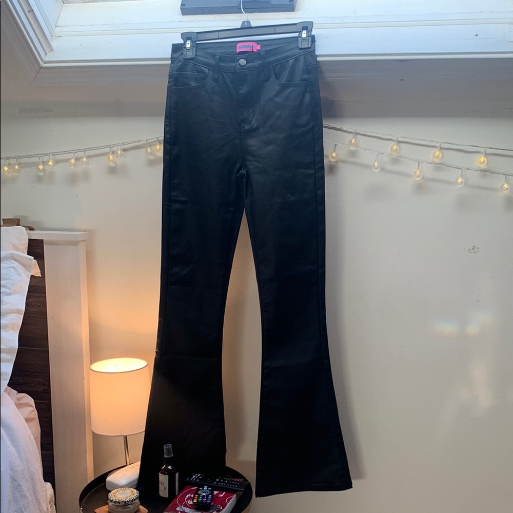 Black Flared Pants